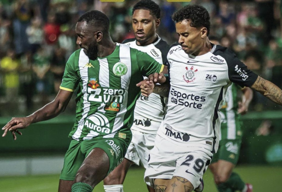 Corinthians amarga empate com Chapecoense e amplia jejum de vitórias